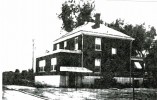 Maj. Ford's Home at Cemetery, side
